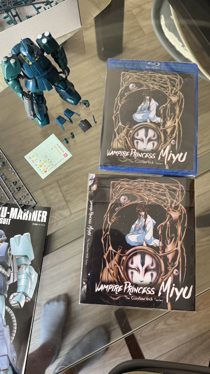 RiotControl2501's tweet photo. Finished the Zaku Mariner and got this from the postman, you’re doing gods work @MediaOCD https://t.co/alqvfpJ2oH
