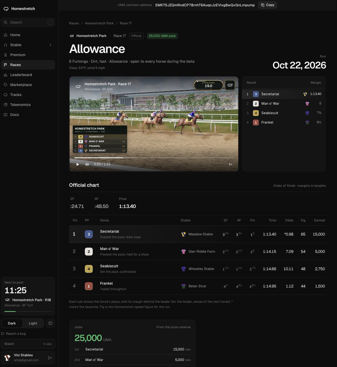 homestretchfun's tweet photo. Our races are rendered through our servers everytime our races run.
Have a look 👀
https://t.co/AR5syM6LqR https://t.co/eUFq3bNKFd