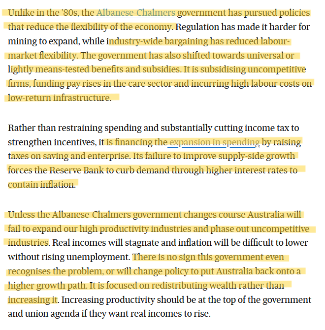 taipan168's tweet photo. Australia is at a crossroads. We can either drift into a divided society with stagnant real incomes or make the difficult decisions needed to lift productivity and restore growth.

The ALP can't even see the issue, let alone fix it.

Vote them out in 2028.
https://t.co/dzTmWekbNm https://t.co/3O1yenB4j9