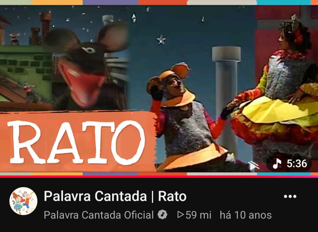 LepstospirAna's tweet photo. @uaueutinhaum Digo mais, minha música infantil favorita: https://t.co/88rRsYCqHb