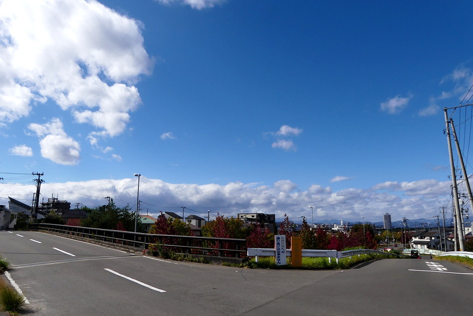 lambda1310nm's tweet photo. 仙台市北部 の今日の #イマソラ、少し風が強いです。日本海に見える筋雲は雪？ https://t.co/7ME59AZ3PP