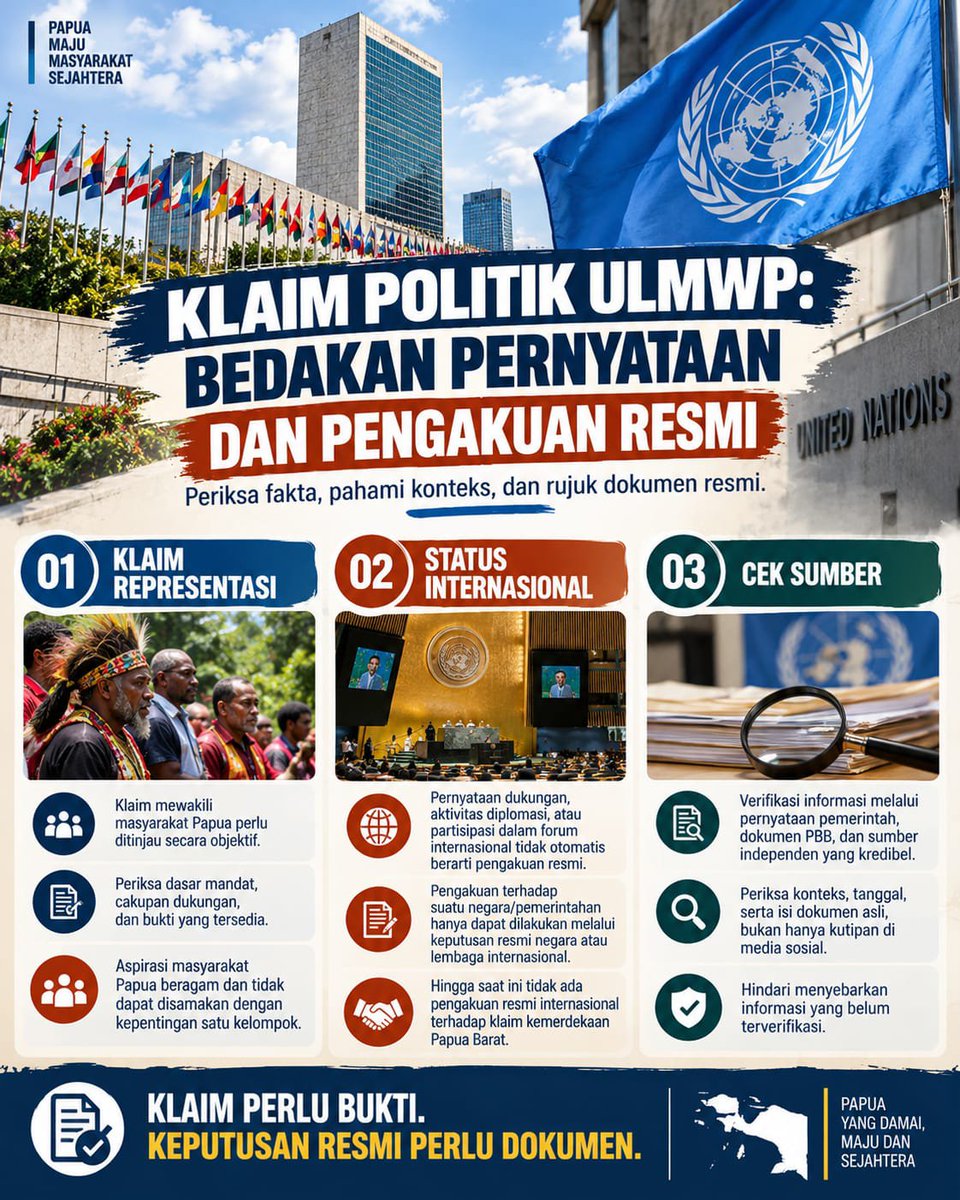 ruqsell's tweet photo. Klaim ULMWP nggak bikin status Papua berubah di mata dunia begitu saja #PapuaNKRI #PapuaIndonesia #PapuaDamai https://t.co/atdnAhUpYX