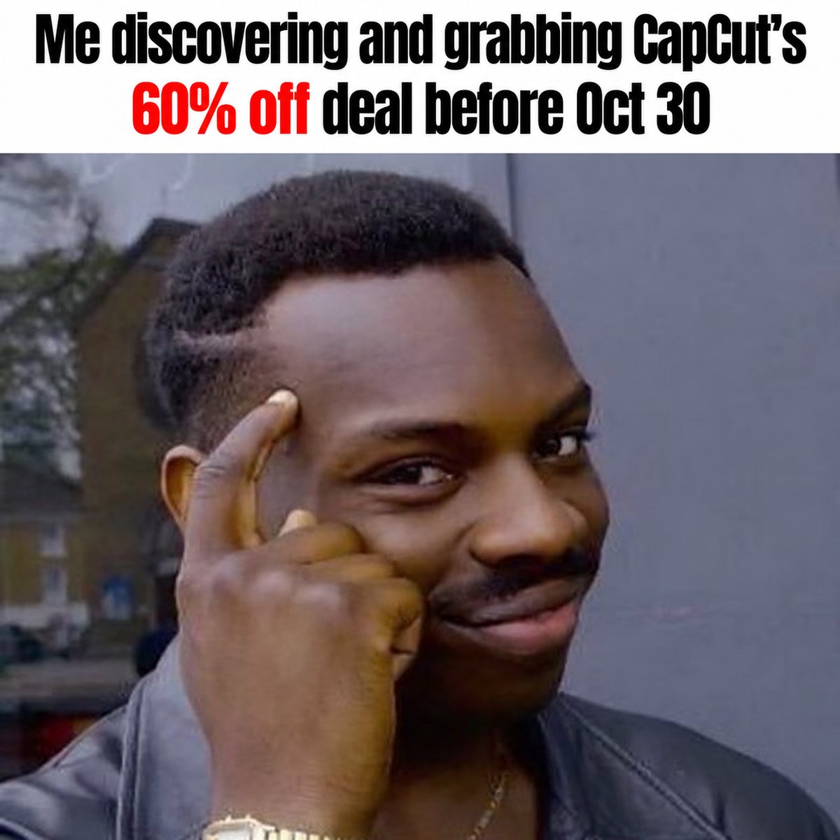 Origin_AI_01's tweet photo. CapCut Black Friday is available today with 60% OFF Pro and 40% OFF Ultra. Exclusively on CapCut Desktop, October 20–30.

The same product can anchor a calm lifestyle ad and a bold promotional cut.

Use CapCut PC to build the first sequence, then explore another direction through shot order, color, text, and music. Adjust the timing of the reveal and the CTA so each version has its own rhythm.

Get more creative range from your campaign material by giving each edit a distinct mood and message.

#capcutpc #capcutblackfriday #capcutsale #capcutmarketing