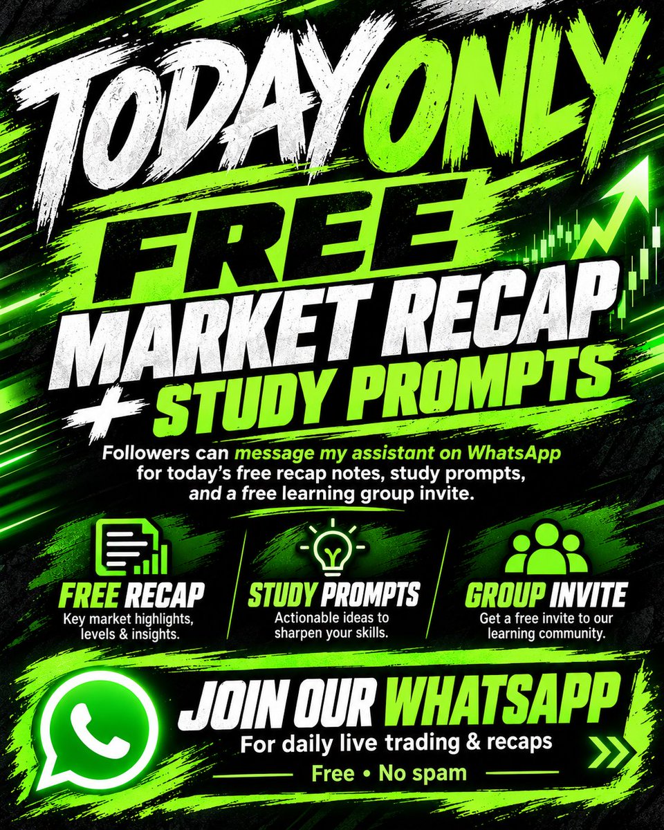 Yamada7b4u's tweet photo. Today's follower bonus: my U.S. stock watchlist for the next session, free only for followers who contact my assistant on WhatsApp today. She'll send it over and invite you to our free learning group. Tap below to message her 👇 👇 https://t.co/lDayHSaaAk https://t.co/p1ScicXgGm