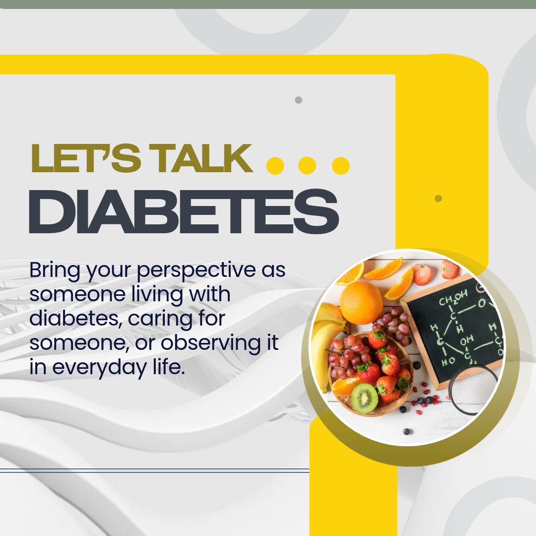 blogchatter's tweet photo. Diabetes is lived in routines, choices, conversations and small adjustments that rarely make it into the usual health advice.
If you have seen that life up close, write from where you stand.
Approved entries earn 1000 reward points redeemable for cash.
https://t.co/RWpRg5XACT https://t.co/GaFy53iVCq