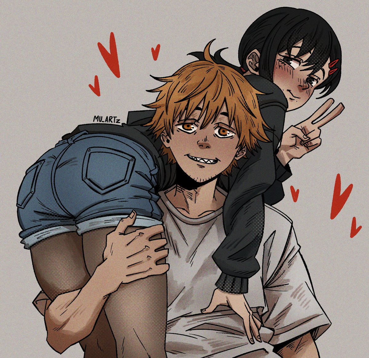 mu4rtz's tweet photo. she's soo small and cute
#kobeni #denji #kobenifanart #denjifanart #chainsawman #csm #fanart #art https://t.co/wJvwwG2NFw