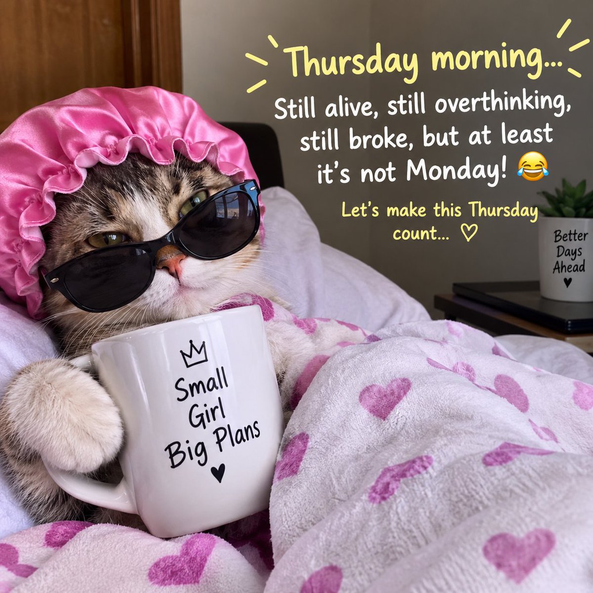DebrahKembabazi's tweet photo. Good morning to everyone, especially those of us whose plans are big but whose account balance is on silent mode. 😭😂😭

Happy Thursday, my people! We move regardless! 😂❤️💅 https://t.co/pDPa56mM3G
