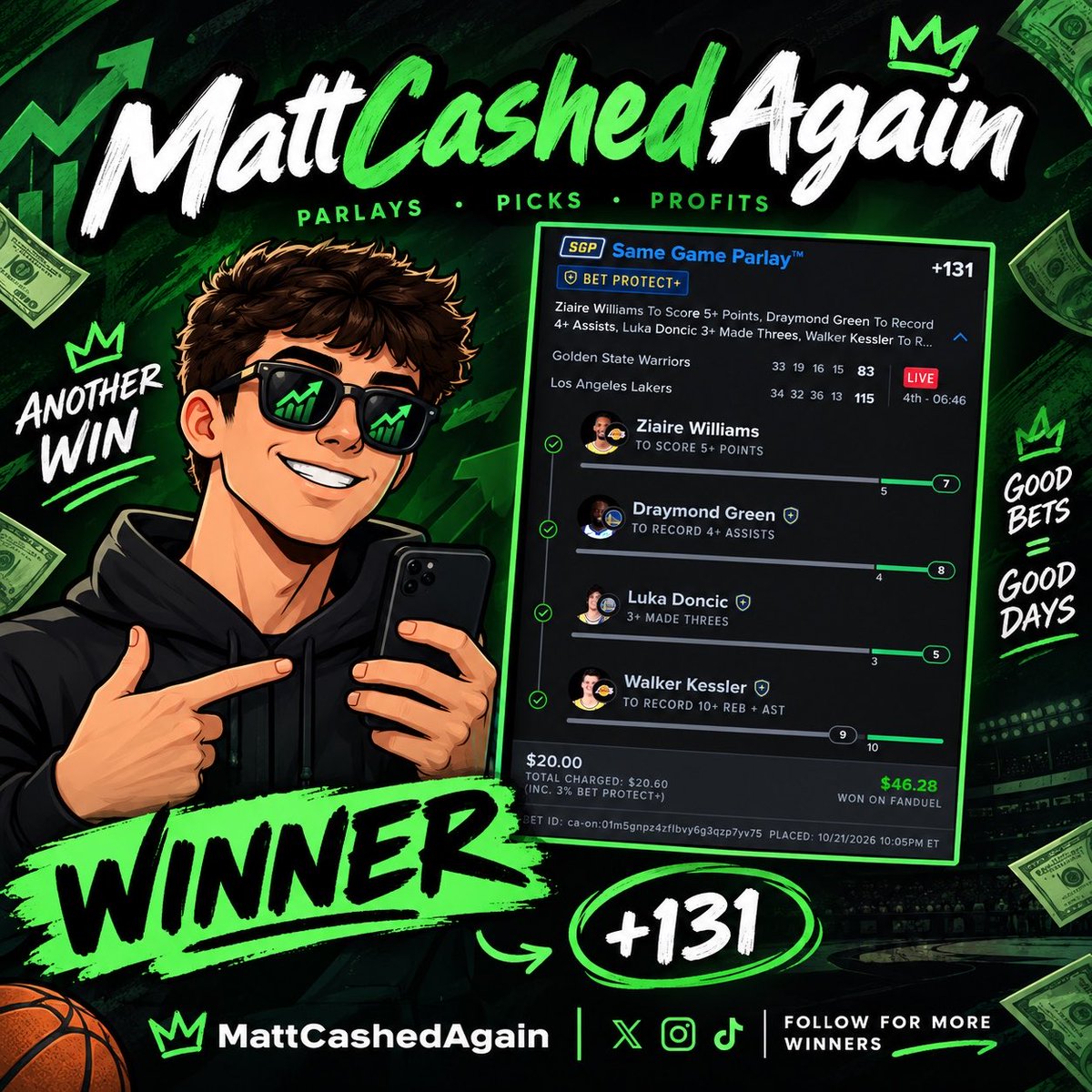 MattCashedAgain tweet picture