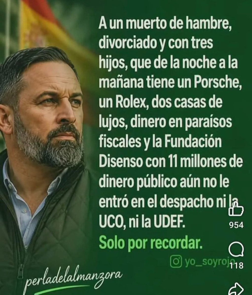DulacOscar's tweet photo. @vox_es @Santi_ABASCAL Eso eso "poder"...jajajajajajaja https://t.co/TIpbnH8Fyz