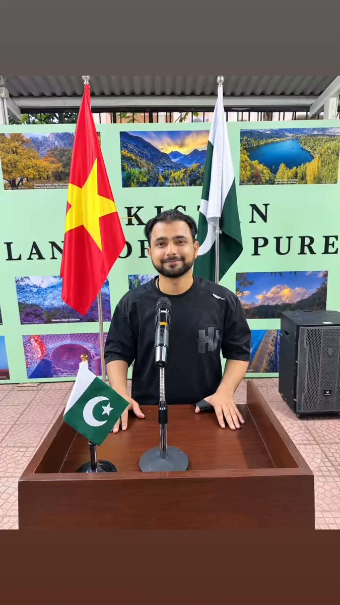 dogpitbul's tweet photo. Honoured to join Pakistan’s Embassy in Vietnam for a tourism meeting with industry peers. Grateful for the opportunity to strengthen Pakistan-Vietnam tourism ties, partnerships, and travel opportunities. https://t.co/ppAwp5JsEx