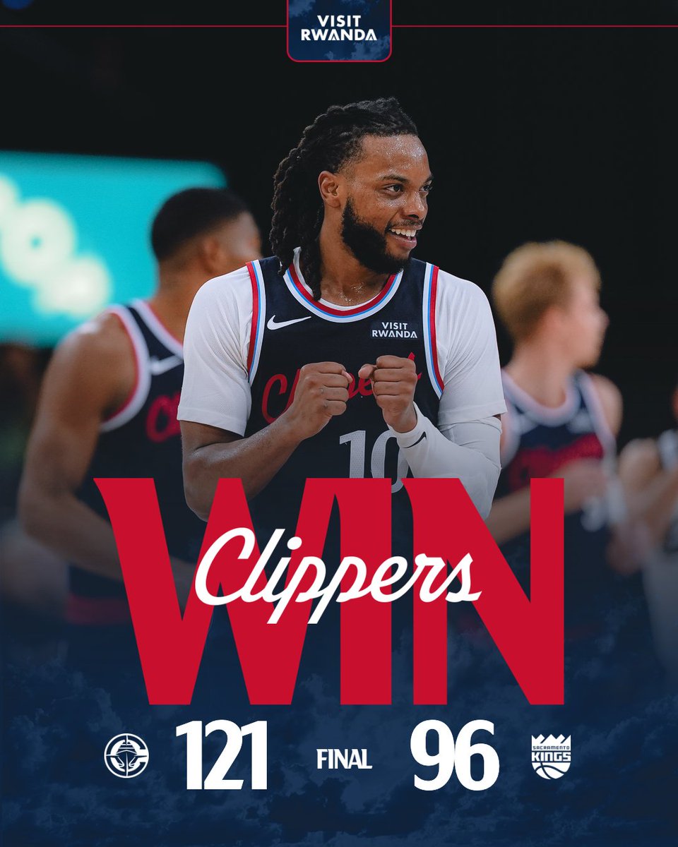 LAClippers's tweet photo. ‼️ CLIPPERS WIN ‼️ https://t.co/9H6okUuGX0