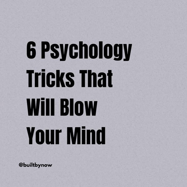 SarahAIHub's tweet photo. 6 Psychology Tricks That Will Blow Your Mind.

-Thread-🧵📌 https://t.co/ECjyTr6AyL