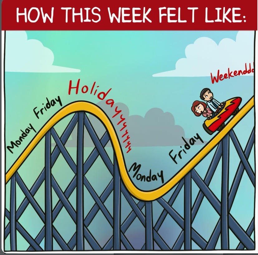 SalamiCarrion's tweet photo. Emotional roller coaster 

#worklife #relatablememes #meirl #weekendvibes https://t.co/xONFB9wAvH