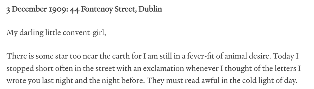 johnonmain's tweet photo. even James Joyce knew what it was like to read back your sexts in the morning https://t.co/HOSPZzHiBq