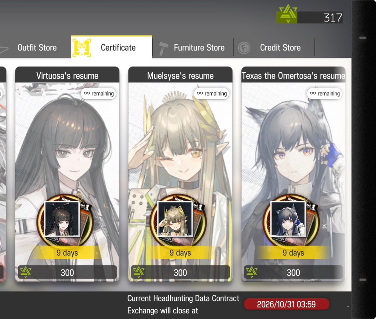 TimBlueMage's tweet photo. Can you please help me choose between these 3? I already pulled W’isadel and Exusai…

#アークナイツ 
#Arknights https://t.co/2TZtep4Kj4