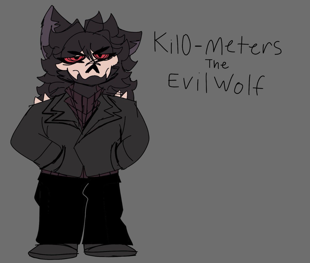 Kilotheevilwolf's tweet photo. This is my oc kilo https://t.co/8EajKZK4VV