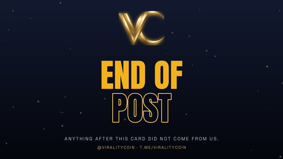 ViralityCoin's tweet photo. https://t.co/4KBrQ8yp23