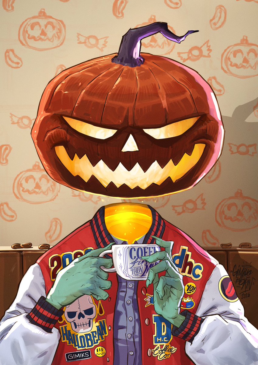 gimiksborn's tweet photo. GIMIKS X DHC HALLO-BEAN Collab incoming…🎃🎃

#Coffee #Art #ComicArt https://t.co/2UK4iVFBk4