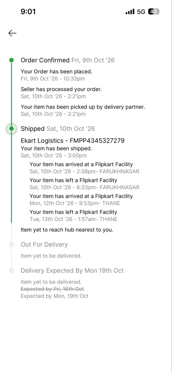 iamkrunal10's tweet photo. @_Kalyan_K @Flipkart @flipkartsupport

I demand:
1. Immediate delivery with a confirmed date.
2. A written explanation for the delays.
3. Fair compensation for the time, money and effort wasted.

I am also pursuing a formal consumer complaint. Customers deserve answers! (4/4) https://t.co/8gKKvBnsB5