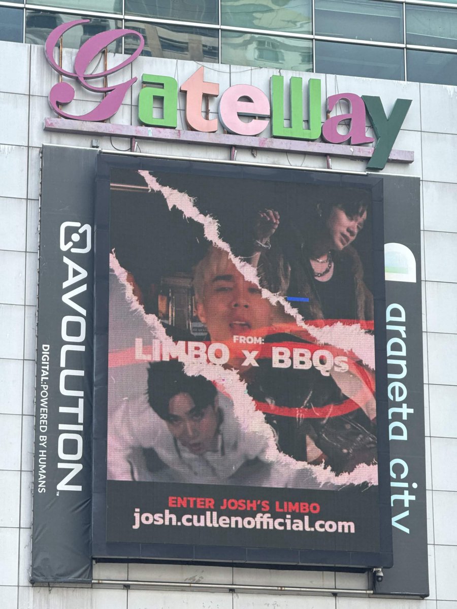 LimboCouncil's tweet photo. JOSH CULLEN BIRTHDAY LED AD

🗓️ October 22-25, 2026
>> 12nn - 3pm
>> 5pm - 10pm
📍Gateway - Roxas Tunnel

NO AGE LIKE JC
#KaarawanNiSB19Josh #SB19_JOSH 
#JOSHCULLEN #JCSLimbo https://t.co/1pf6iQGLBK
