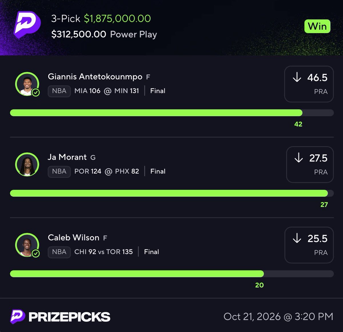 cdl_aim's tweet photo. $1,000 TO 10 PEOPLE WHO LIKES + RTs

I CASHED 7 NBA PRIZEPICKS SLIPS TONIGHT🤑

🚨𝙋𝙍𝙀𝙈𝙄𝙐𝙈 𝙇𝙄𝙉𝙆
https://t.co/0K3opaeaGj

#GamblingTwitter #Gambling𝕏 #GamblingCommunity #PrizePicks #prizepickswinning #NBAPicks https://t.co/yKq1tnsJ2J