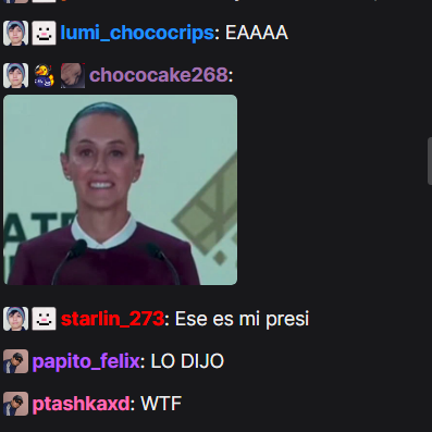 rnquacks's tweet photo. LE PONIAN A CLAUDIA EN EL CHAT DE QUACKITY JAJAAJAJA https://t.co/qTe9tjQYpw