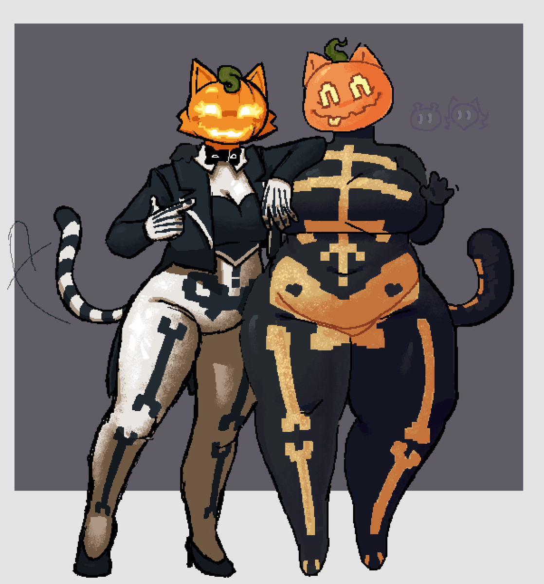 AUsedNameTag's tweet photo. sugar, spice.. (spice drawn by @Fleabagwashere <3) https://t.co/jlgFlviNrm