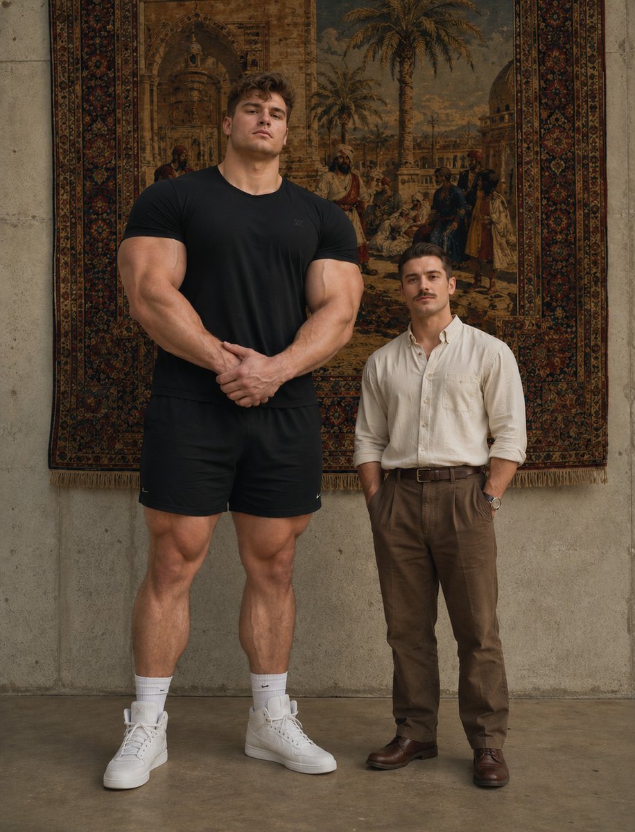 lover_of_giants's tweet photo. he folded his hands like he's waiting for you to finish being small
click link for vid
https://t.co/DQSGuKADsY
Patreon https://t.co/52L1zdbsl5
#SizeDifference #GentleGiant #BigGuys https://t.co/kpaTgBXjkT
