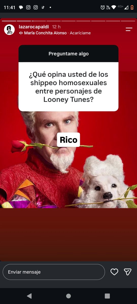 Bruja_Espinosa's tweet photo. Eh, no inventen, banda fan de los #looneytunes yo se lo pregunté de mame, no creí que lo fuera a ver y leer y RESPONDER.
Bueno, si sirve de algo Lázaro está con nosotros, chavos https://t.co/gGrvqseihm