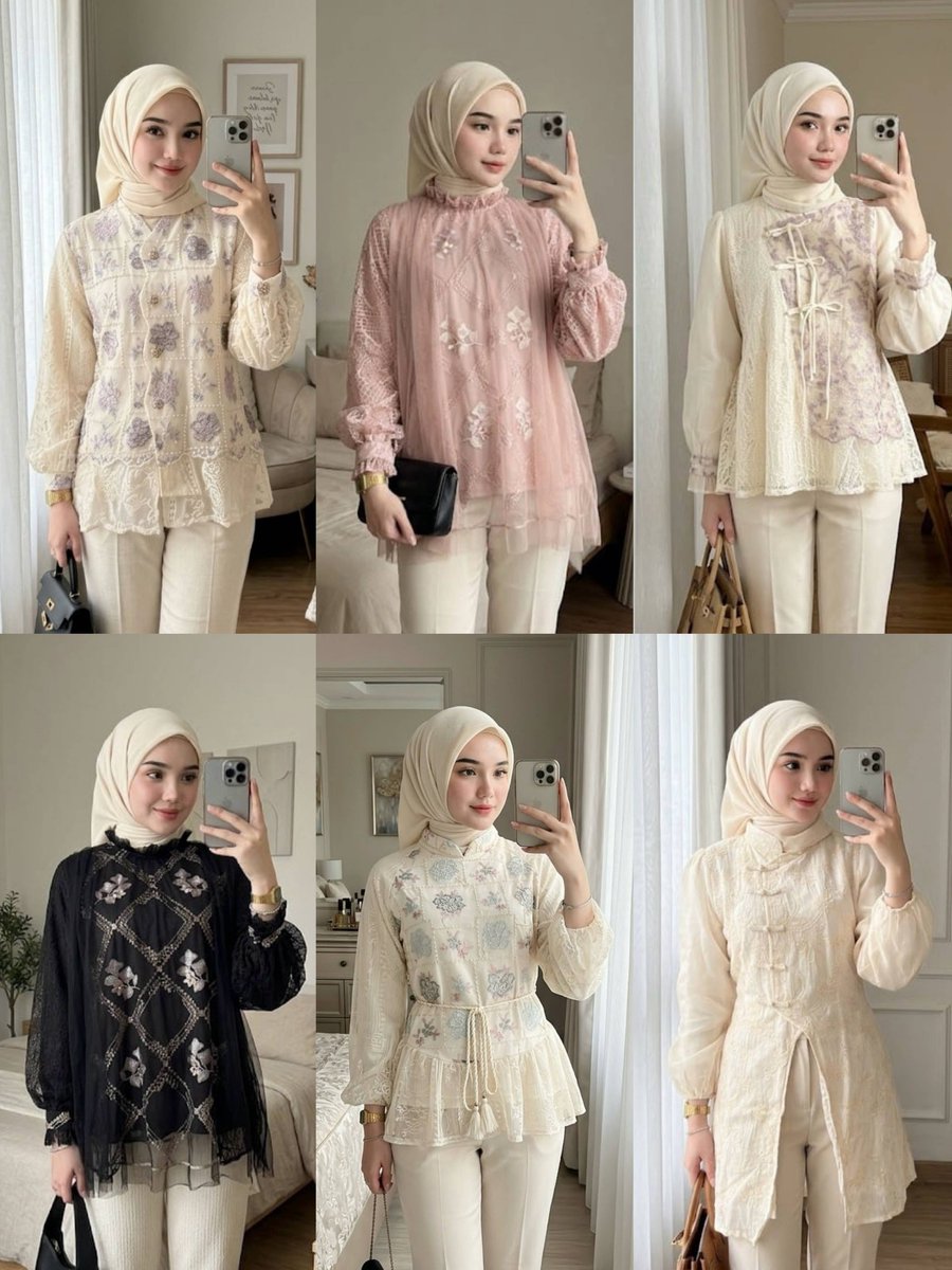 eoibi_'s tweet photo. Rekomendasi Blouse Brukat / Atasan Wanita / Outfit / Kondangan / Lebaran / Wisuda ✨ 

⭐4.9
🔗https://t.co/yWzBZEydTG https://t.co/EKxg9RrkVi