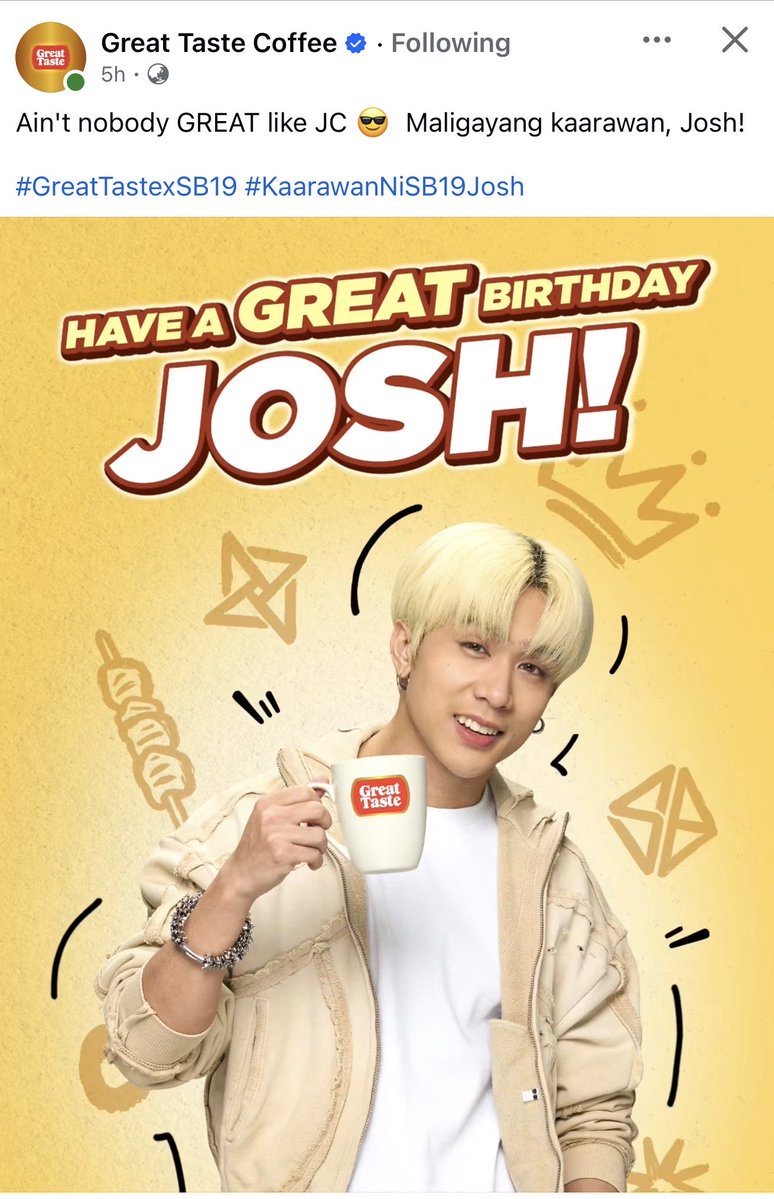 loveinspire_'s tweet photo. Ang cute ng greetings ng mga Ninangs may na miss ba ako? Pakilapag please sa comsec gusto magsimula ng thread ng birthday greetings for SSOB 🥰

NO AGE LIKE JC 
#KaarawanNiSB19Josh
 #JOSHCULLEN @JoshCullen_s https://t.co/gouKCnadsW