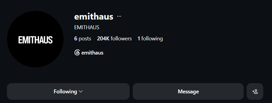 WithPJihyo's tweet photo. Happy 200k followers to @EMITHAUS Official Instagram 🖤🔥

#EMITHAUS #이밋하우스
#JIHYO #지효 #ジヒョ https://t.co/st02bBOf6p