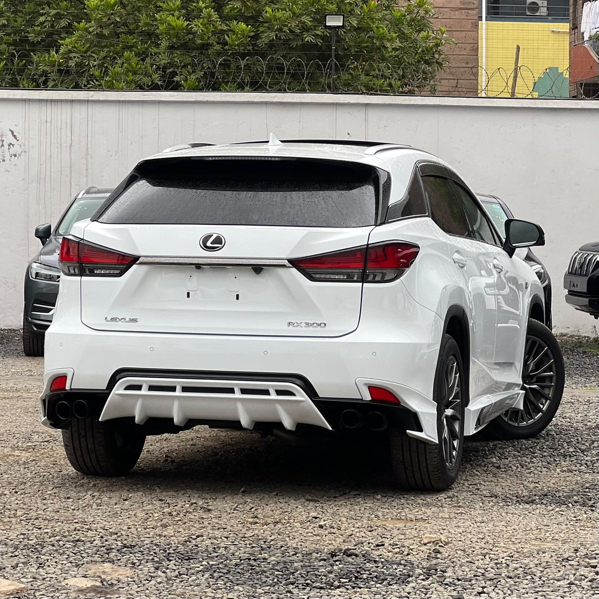 JaMtoka's tweet photo. - 2019 Lexus RX300 F-Sport 🇯🇵 (AGL25W)
- KSh6.4 Million
- Fuel Tank: 72L
- 8-10km/litre
- Mileage: 51,725km
- Location: Nairobi 🇰🇪 (Ngong Rd)
- +254733665551 (WhatsApp)

- 2.0-litre 4-Cyl Turbocharged Petrol with Direct Injection, Dual VVT-iW and Intercooler, DOHC 16-valve (8AR-FTS)
- 238bhp @ 4800-5600 rpm
- 350Nm @ 1650-4000 rpm
- 6 Speed AT with Paddle Shifters
- AWD with Dynamic Torque Control

- Suspension:
√ Front: MacPherson Strut with Stabilizer
√ Rear: Double-Wishbone with Stabilizer
√ Adaptive Variable Suspension (AVS)
√ Brakes: Ventilated Discs Front and Rear 
√ Tyres: 235/55R20
√ Ground Clearance: 200mm

- 10 Airbags
- 360° Camera
- BladeScan Adaptive Triple-Beam LED Projector Headlights with DRLs
- Lexus Safety System+ 2.0:
√ Pre-Collision System with Pedestrian and Daytime Cyclist Detection + Automatic Emergency Braking
√ All-Speed Dynamic Radar Cruise Control
√ Lane Departure Alert with Steering Assist
√ Intelligent/BladeScan Adaptive High-Beams
√ Road Sign Assist
√ Vehicle Stability Control (VSC)
√ Traction Control (TRAC)
√ Blind Spot Monitor with Rear Cross Traffic Alert (RCTA)
√ Panoramic View Monitor (360° Camera)
√ Hill Start Assist
√ HUD
√ Tyre Pressure Monitoring System

- 12.3" High-resolution Split-Screen Display
- Automatic Dual-Zone Climate Control with Rear Vents
- Lexus Remote Touch Interface
- Navigation 
- Qi Pad Wireless Charging
- 2X USB-A Ports
- 3X 12V Sockets
- 12-Speaker Lexus Premium Sound System
- 500 Watts

- 20" Alloy Rims
- Fog Lights
- Headlight Washer System
- Leather Seats (Heated and Cooled Front, Power-Adjustable with Driver Memory)
- Moonroof
- Rear Privacy Glass
- Shark Fin Antenna
- Wing Mirror Blinkers