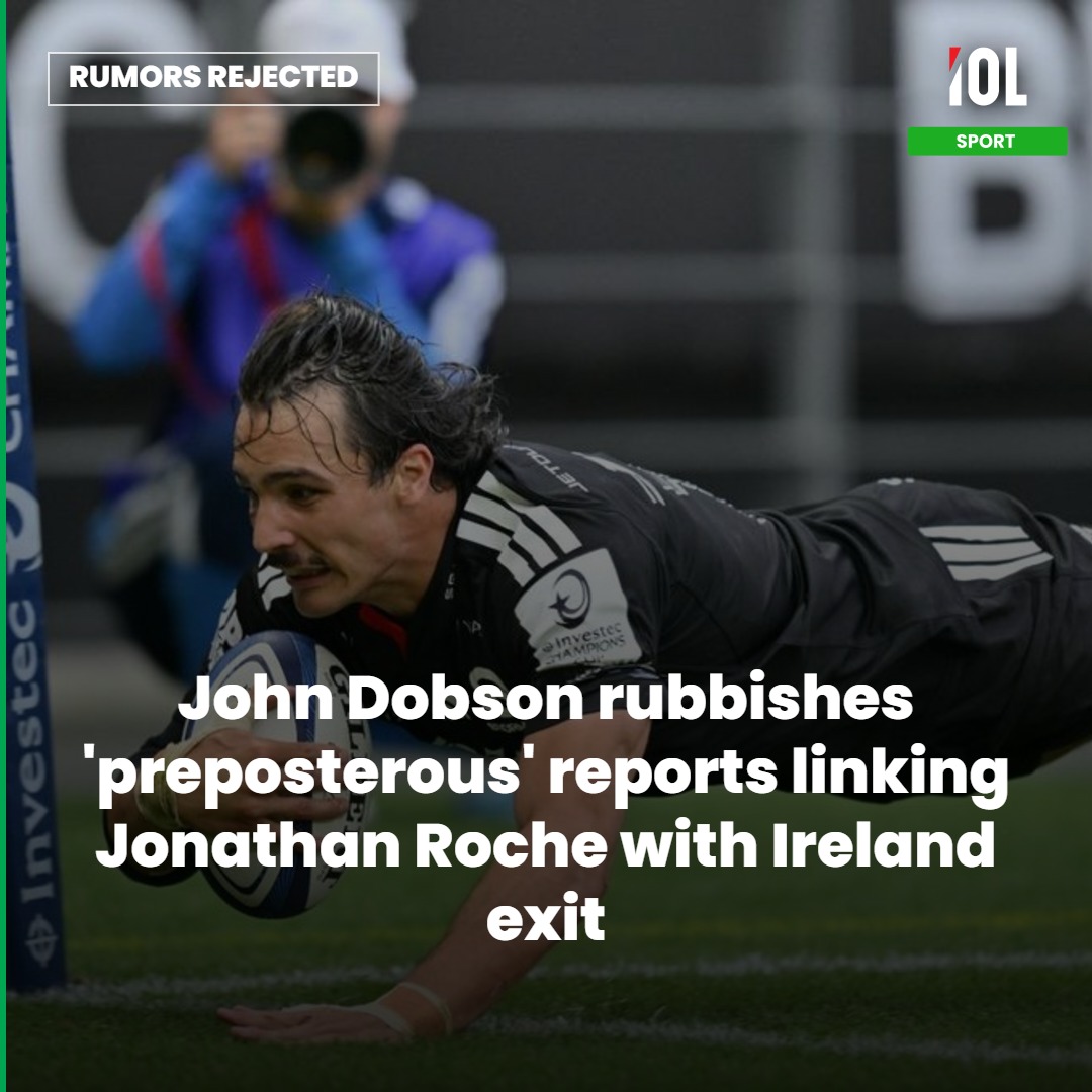 IOLsport's tweet photo. John Dobson sets the record straight on Jonathan Roche's absence from the Scarlets fixture, confirming the midfielder is sidelined under concussion protocols while sealing his future in Cape Town.
Read on https://t.co/b3zDiRsPAs
#JohnDobson #JonathanRoche #Scarlets #CapeTown https://t.co/VMn6emD02s