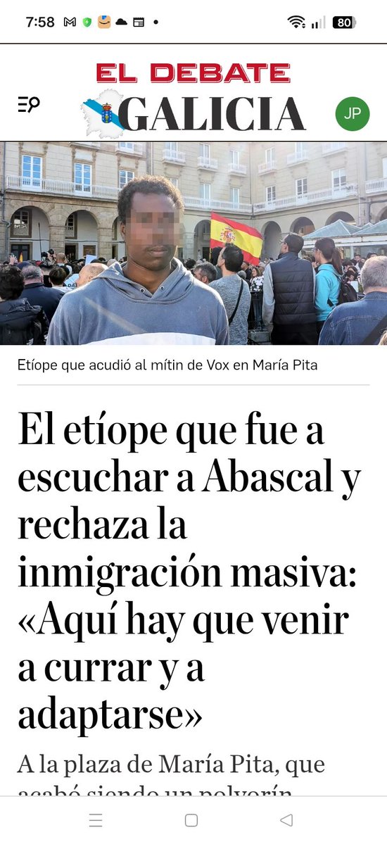 congrue's tweet photo. Así es. Inmigración ordenada, pacífica, honrada y respetuosa con nuestra cultura y muestras costumbres. #SoloQuedaVox https://t.co/TTpBEDRpip