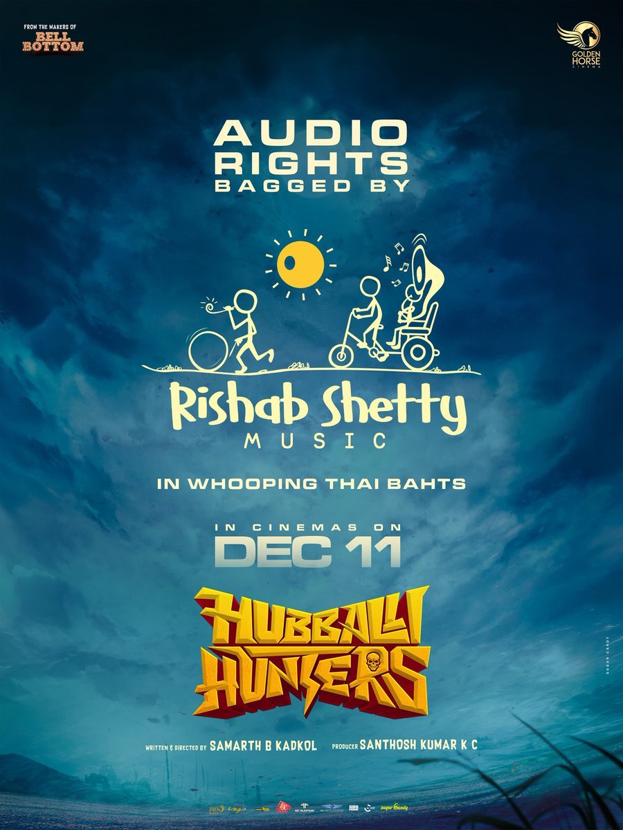 Appu_Jeevi's tweet photo. #HubballiHunters audio on Rishab Shetty Music! 🤩❤️
@KadkolSamarth @rishabs_music
#RishabShetty #RishabShettyMusic https://t.co/IDDhmi11rl