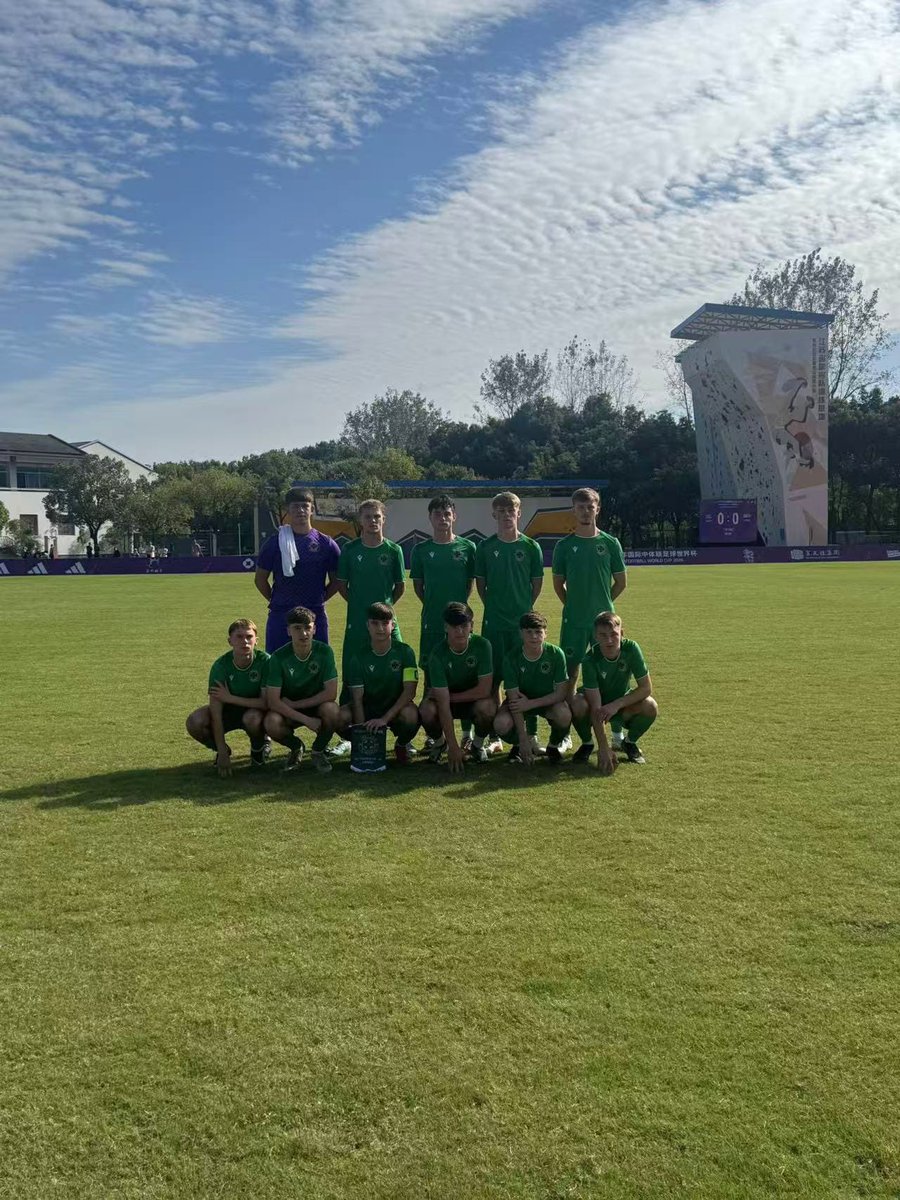 WexCBS's tweet photo. Ireland 6 Nepal 1

D Buttle ⚽️⚽️⚽️
A Norval ⚽️
D Mallon ⚽
D Coughlan ⚽️ 

A big win for the lads this morning against Nepal in a stunning venue at Mudi High School with a big crowd in attendance. Looking forward now to Culture day and night &amp; we prepare to play England 2 tomoro https://t.co/qMrTl6UdXW