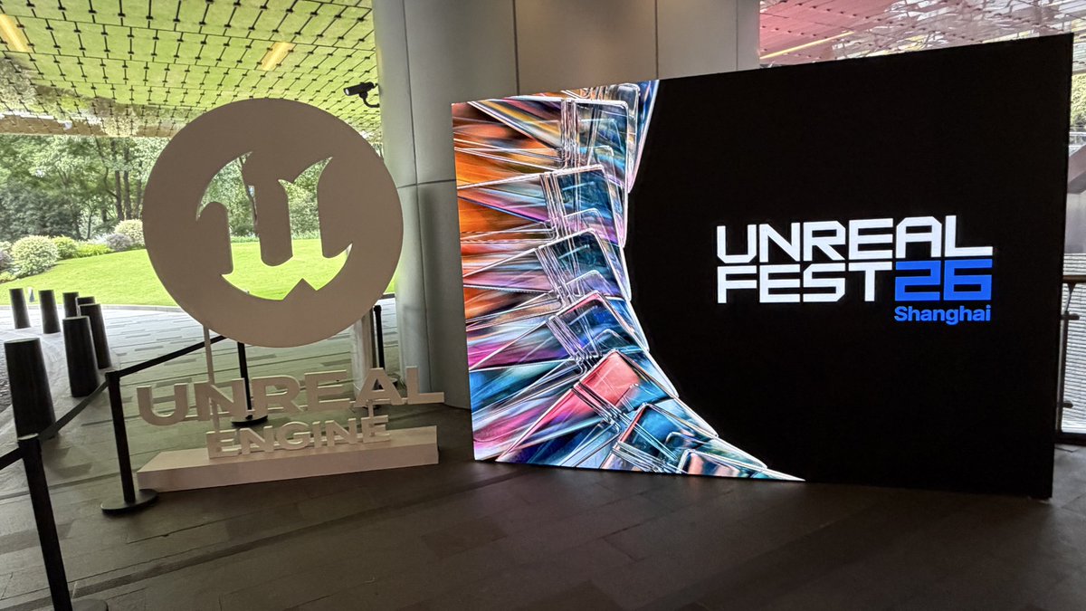 CobraCodeDev's tweet photo. Some more impressions from Unreal Fest Shanghai 2026 https://t.co/Uh9ifr6sVp