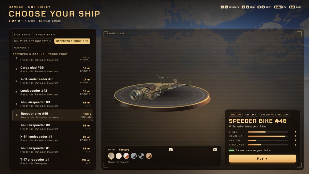 jasonkneen's tweet photo. - in-game tutorial
- awards and achievements
- take down AT-ATs with harpoons in the T-47
- missles and locking system
- pursuit/tracking target mode
- FPS and TPS on-foot mode
- object damage and destruction
- wanted levels
- Initial-invite demo readying for TODAY.
- Multiplayer is COMING

@slop_eisley #slopeisley