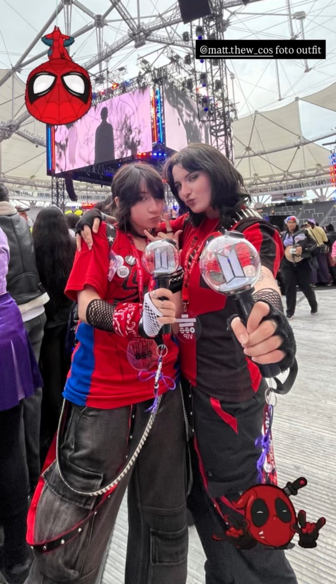 Kvdarlings's tweet photo. 😭😭SPIDEY AND DEADPOOL GOT NOTICED BY BOTH TAEKOOK AND THEY ARE A COUPLE https://t.co/kxtrd1yONu