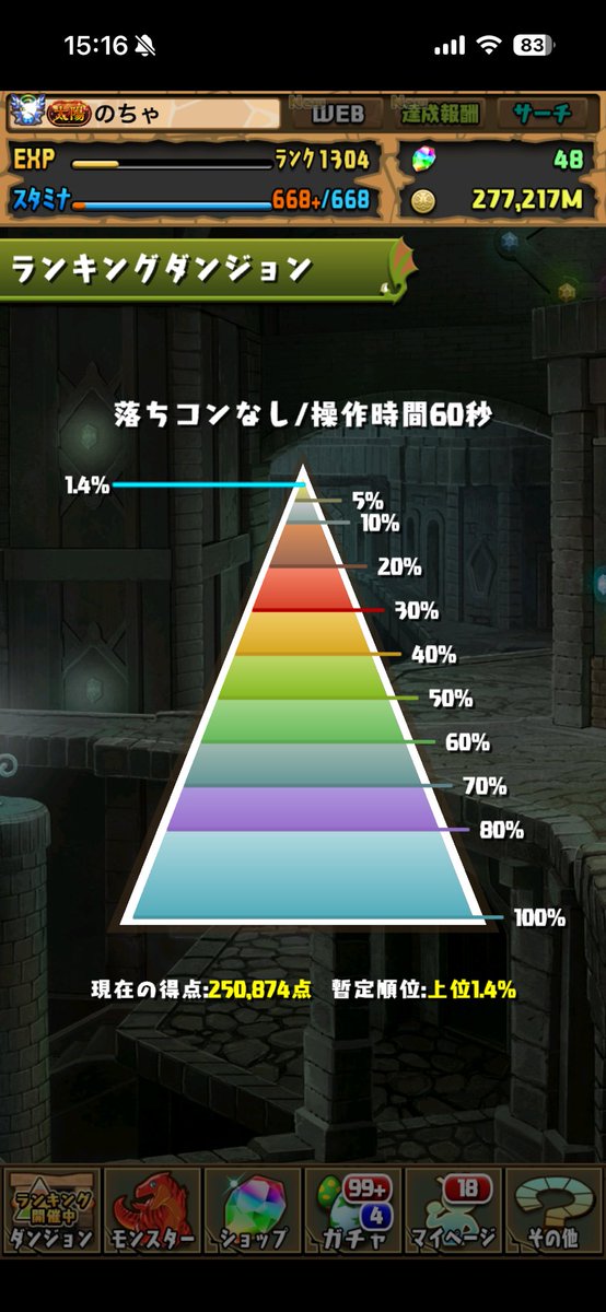 Notyanonotya's tweet photo. パズル激ムズだけど組めさえすれば遅くても王冠入れるのいいね https://t.co/rsOLWflW1j