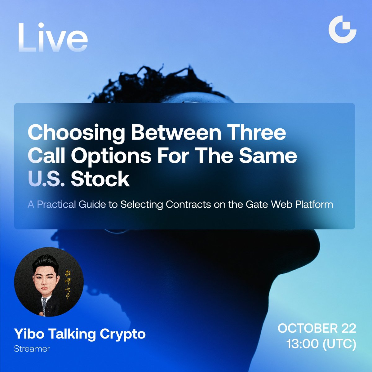 Gate__Live's tweet photo. 📈 Bullish on NVDA, bought a Call, and the stock went up—but you’re still losing money?
The problem might not be your market outlook, but which options contract you chose.
🎯 Gate US Stock Options Trading Live“Same Stock, Three Calls: Which One Should You Choose?”
🎙️ Host: Yibo Says Crypto @Yibocoins
⏰ Time: Oct 22, 13:00 (UTC)
What You’ll Learn:
Why the cheapest Call isn’t always the best deal
How to compare expiration dates, strike prices, and contract multipliers

How to calculate total premium and breakeven price before placing a trade
Live comparison of three Call options, with a real order placement demo on Gate Web during the US market open

🎁 New Trader Rewards — Earn Up to 30 USDT!
Get 10 USDT on your first eligible trading day
Receive 15 USDT in first-trade loss compensation
Earn another 5 USDT by trading on two days this week
🔥 Book your spot and learn how to compare options contracts before you trade!
👉 Watch Live: https://t.co/Hv4HeF1YCQ
#GateLive #USStockOptions #NVDA #Trading