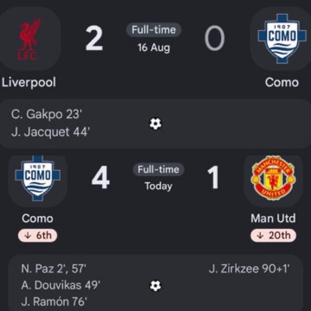 theonlyson216's tweet photo. Beating Como is not for everyone 😮‍💨

Good morning FT🔥🔴 https://t.co/t8YCqnESYv