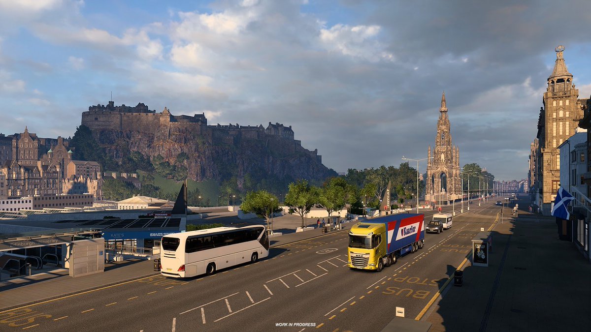 grandtrucksims's tweet photo. 🏰 Єдинбург у ETS2 (UK Rework)!

​Команда SCS Software показала столицю Шотландії:

👑 Культовий замок та Прінсес-стріт
🔍 Статуя Шерлока Холмса
⚓ Порт у Лейті та гараж біля моря

​👉 Огляд та фото: https://t.co/CGakCjClt2

​#ETS2 #UKRework https://t.co/10kCSorVhi