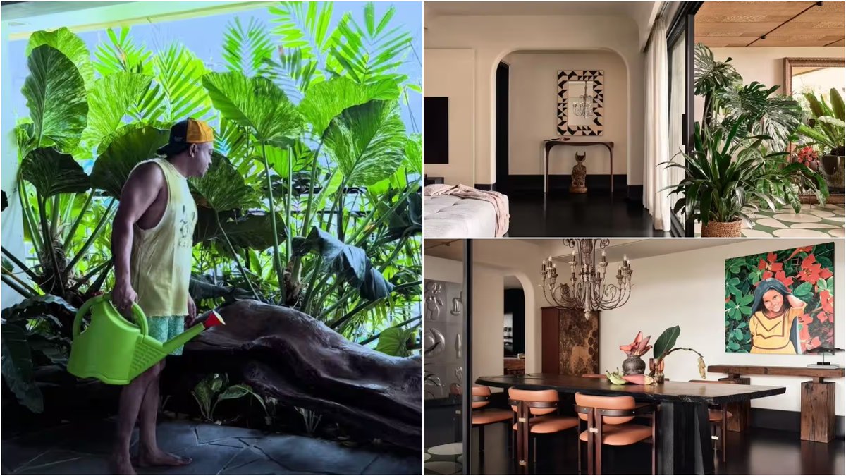 etimes's tweet photo. Inside Soubin Shahir’s 6,300-sq-ft Kochi home, filled with greenery and childhood memories

https://t.co/7ofQYPOeH4 https://t.co/AMFaVzoiO5