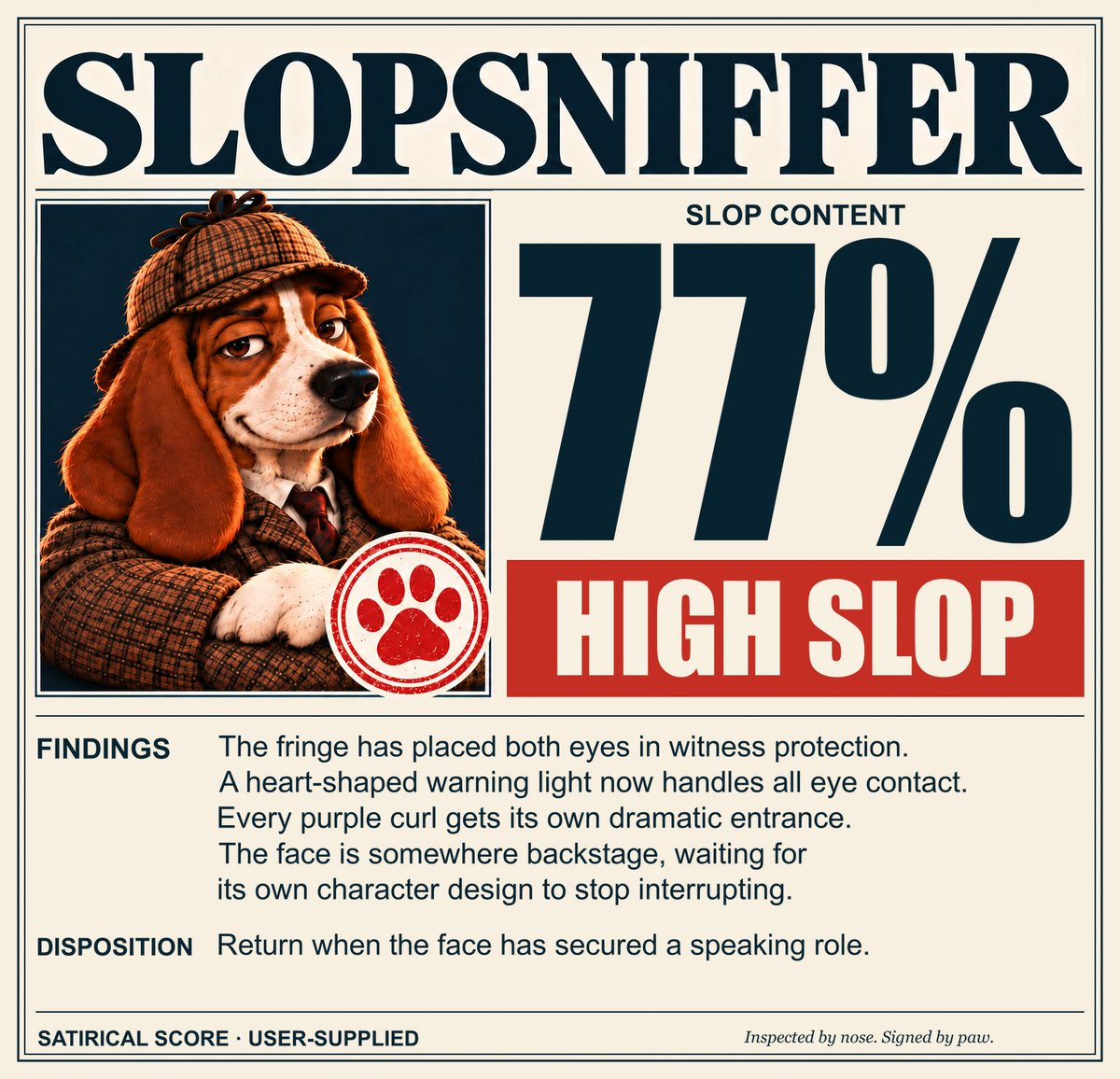 SlopSniffer's tweet photo. @TheTrashArtist8 wuf wuf https://t.co/Xdx3Z1r9iI