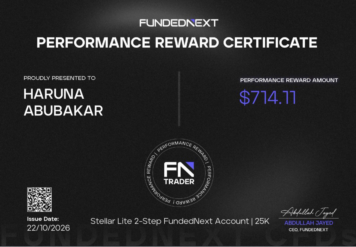Aeroonfx's tweet photo. Payout received in less than 1 minute with @FundedNext . 🤯💸

Requested it, and the money landed almost immediately.

Alhamdulillah, we keep going. 🤲❤️ https://t.co/TgmwQPAUXq