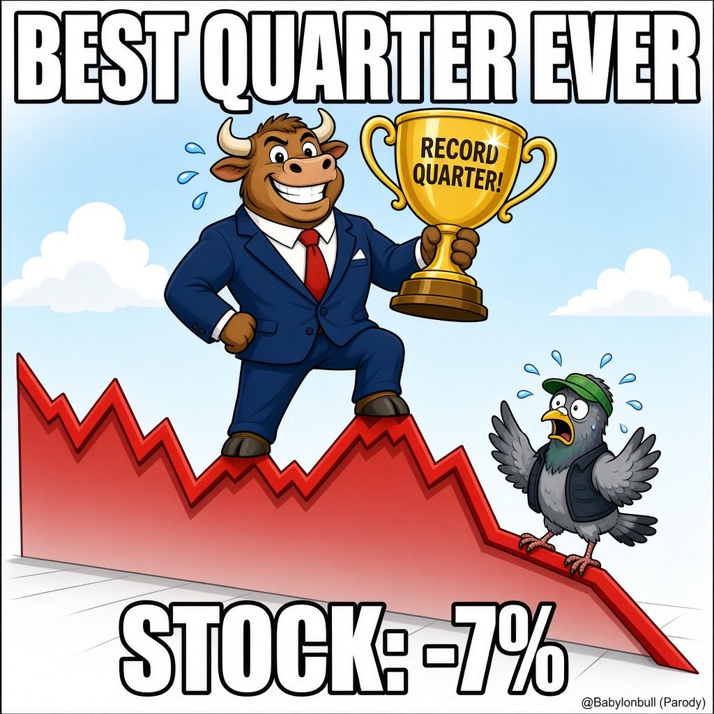 BabylonBull's tweet photo. THE BABYLON BULL DAILY THURSDAY OCTOBER 22ND, 2026

🔬 Lam Research posted its fifth straight record quarter at $8.22B, so naturally the stock fell about 7% after hours. Perfection is now a sell signal.
🤖 Meta pulled in $64.6B and is creating a new class of non-voting stock to fund AI. You get to pay for superintelligence, just not vote on it.
🏦 JPMorgan now projects Bitcoin returning 10% a year, ahead of stocks and gold. Laser eyes are coming to the 60/40 portfolio.
🥇 Gold and silver shed over $500B in about six hours. The safe haven needed a safe haven.
💸 GM approved a $20B buyback right after finishing a $6B one. Turns out the hottest model in Detroit is its own stock.

Markets: still confused. Full headlines at https://t.co/2XshuJ7EKD 🐂