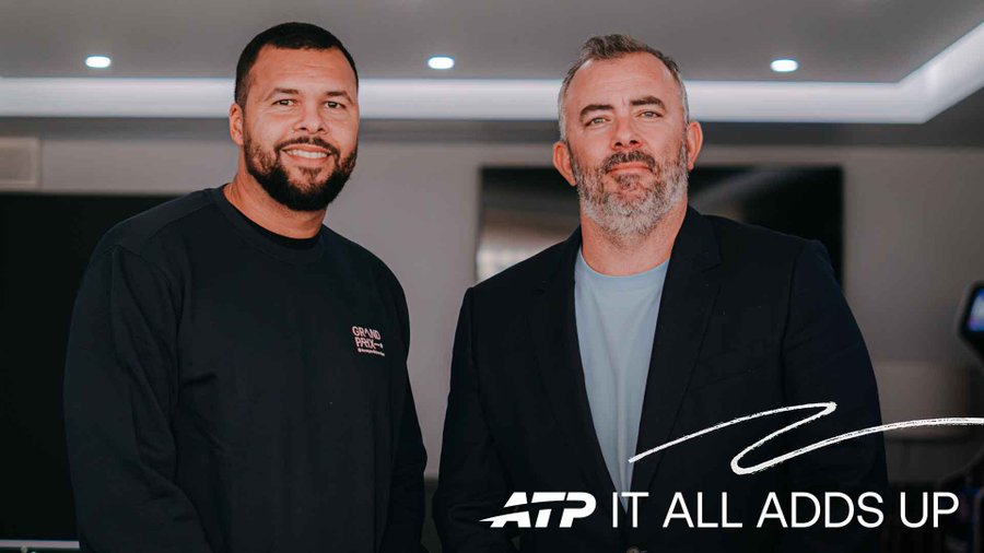 lequotidien509's tweet photo. Jo-Wilfried Tsonga et Ascione sont à l’origine du nouvel ATP 250 de Lyon, présenté par l’ATP Tour comme un partenariat de poids. #lequotidien509 #haiti #diaspora #Tsonga #ATP250 #Lyon https://t.co/bUwT0eHwWo