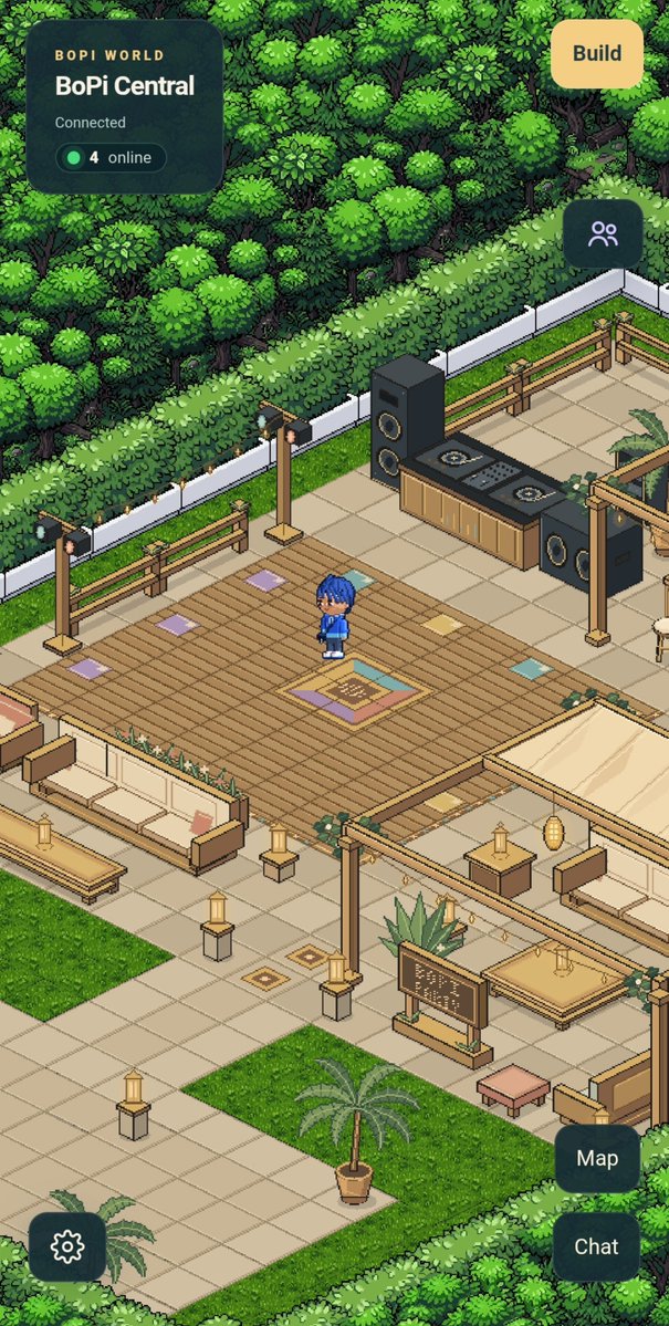 okere_eberechi's tweet photo. Today, I stepped out of my room with my new LUPI look, took a walk around, enjoyed the beautiful surroundings, and even found a nice spot to chill by the fountain. 💜🌳

Just exploring BoPi World at my own pace and enjoying the vibe. 😎✨
#BoPiWorld #PiNetwork #BNPi https://t.co/0lwrSxmiZe